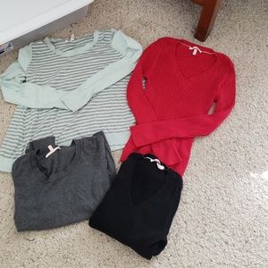 4 Victoria's Secret sweaters